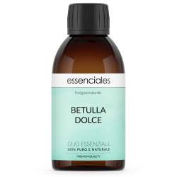 Olio essenziale di Betulla dolce, 100% puro e naturale, 200 ml.