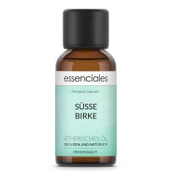 Ätherisches Öl der Süßbirke, 100% rein und natürlich, 30 ml.