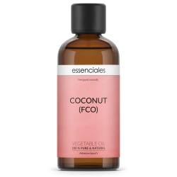Liquid coconut oil (fractionated), pure & natural, 100 ml.