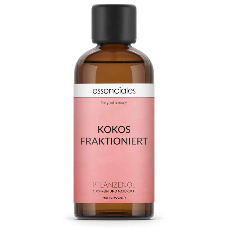 Aceite de coco líquido (fraccionado caprico caprilico), 100% natural,  100 ml