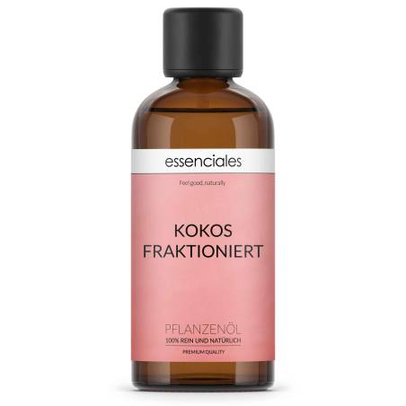 Aceite de coco líquido (fraccionado caprico caprilico), 100% natural,  100 ml