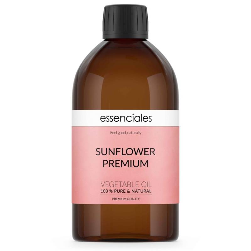 Sunflower cold pressed natural vegetable oil - Premium quality