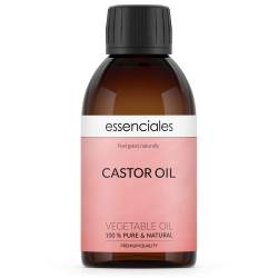 Castor Oil, 100% pure & natural food grade USP + PhEUR premium quality, 200 ml.