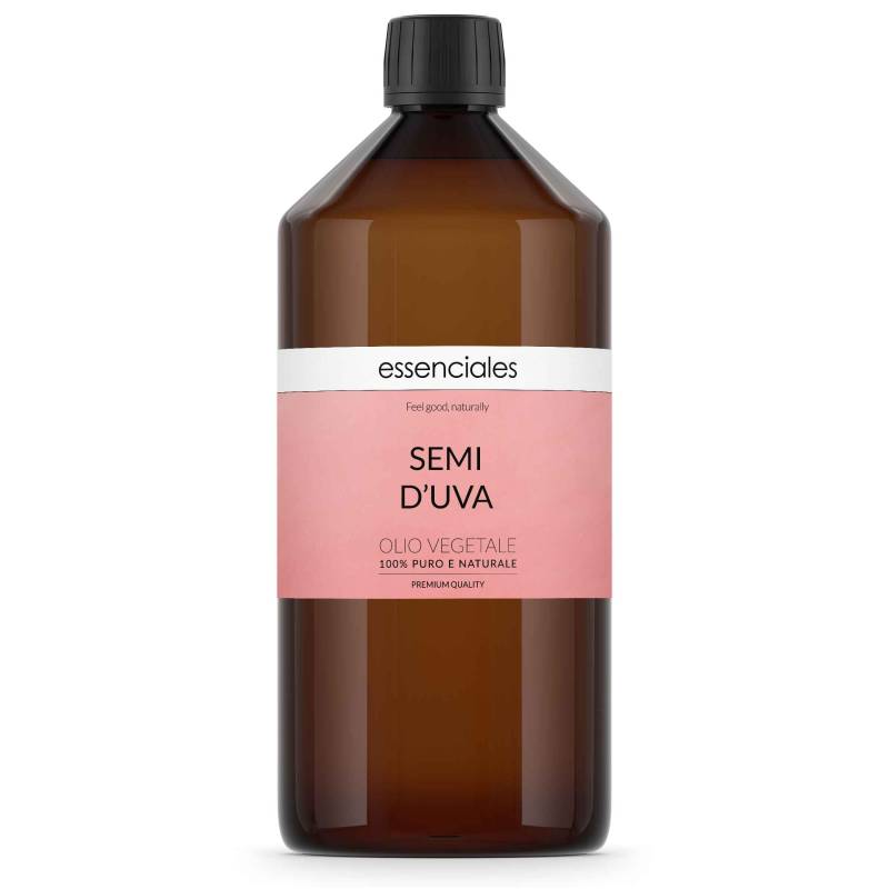 Aceite de pepita de uva, 100% natural, 1 litro