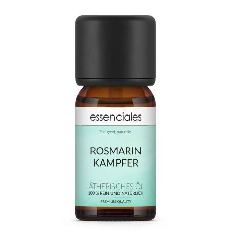 Aceite esencial de Romero alcanfor, 100% puro y natural, 10 ml.