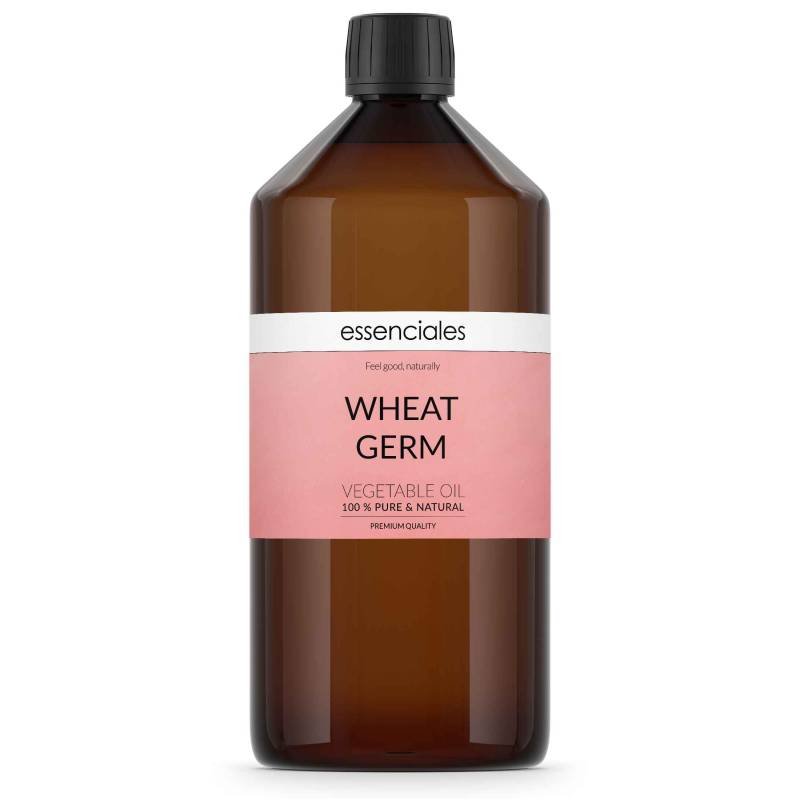 Wheat Germ Oil, pure & natural coldpressed, E-vitamin rich, 1 litre.