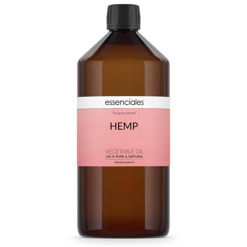 Hemp Oil, virgin cold pressed 100% pure & natural, 1 litre