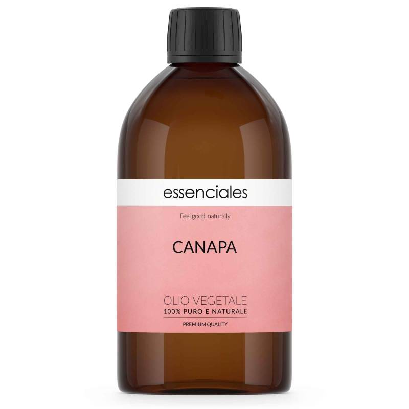 Aceite virgen de cáñamo, 100% natural, 500 ml