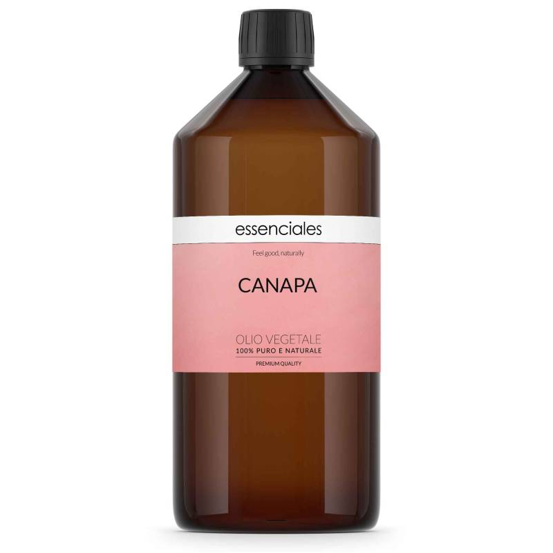 Aceite virgen de cáñamo, 100% natural, 1 litro