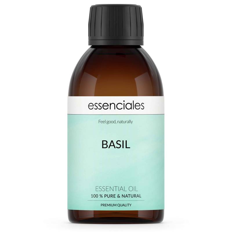 Sweet Basil Essential Oil, 100% pure & natural, 200 ml.