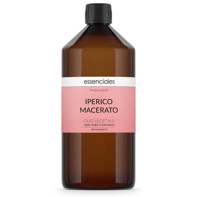 Macerado de Hipérico o Hierba de San Juan, 100% natural en aceite de oliva, 1 litro