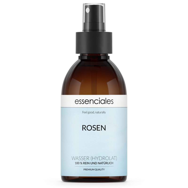 Agua de rosas, auténtico hidrolato de rosas de Bulgaria, 100% puro y natural, 200 ml.