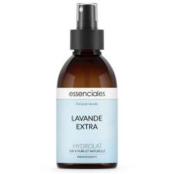 Agua de Lavanda 100% pura y natural. Hidrolato genuino de Lavanda, 200 ml.