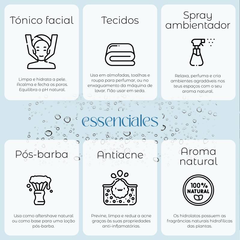 Água de Hamamélis - Hidrolato 100% natural | Essenciales.com