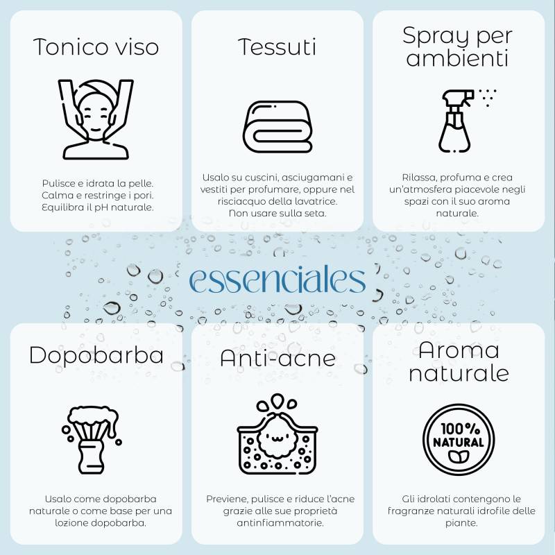 Acqua di Fiori d'Arancio Neroli - Idrolato 100% naturale | Essenciales.com