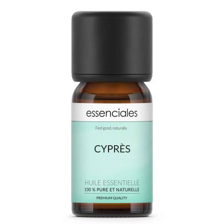 Aceite esencial de Ciprés, 100% puro y natural, 10 ml.