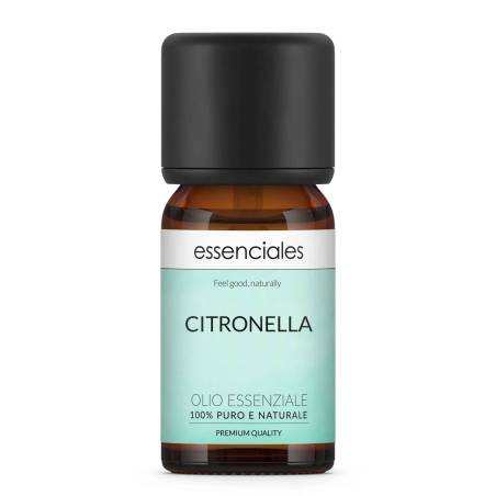 Aceite esencial de Citronela, 100% puro y natural, 10 ml.