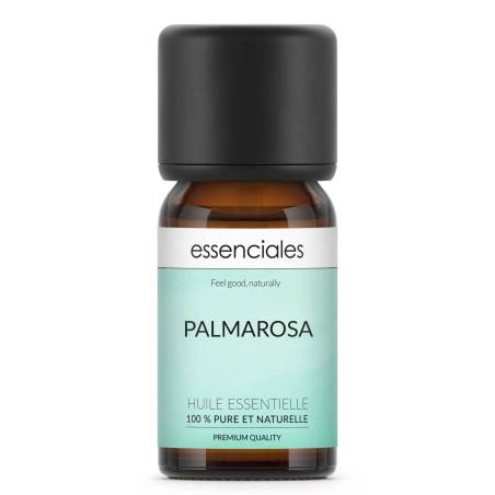 Aceite esencial de Palmarosa, 100% puro y natural, 10 ml.